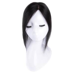 Black hair weaving hair piece real hair wig piece hair top replenishing hair wig piece invisible thin style nationwide free shipping