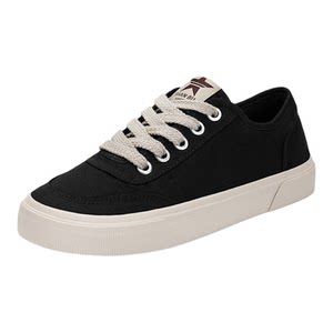 
Flash step spring new men's shoes solid color simple classic canvas shoes lace up versatile low-top fashion flat men's sneakers