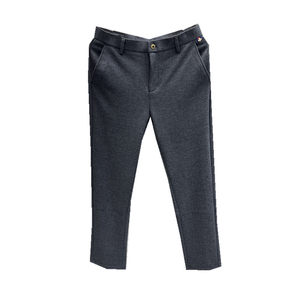 
High-end Little Bee! Autumn and Winter Wool Blend Men's Business Commuter Casual Slim Feet Straight-Legged Casual Pants