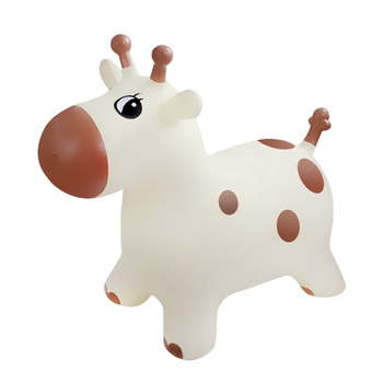 Jumping horse inflatable horse toy horse anti-falling and thickening 1 year old 3 babies can mount baby music rocking horse