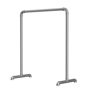 Steel pipe drying rack Landie rack drying pole balcony home landing bedroom Outdoor clothes simple sunburn