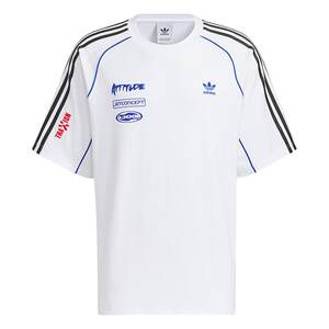 
Motorcycle style pure cotton sports top round neck short-sleeved T-shirt men's adidas Adidas official clover