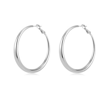 
Ning Yizhuo's same large circle earrings, modifying the face shape