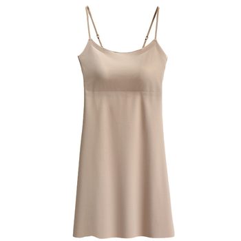 
Sling base skirt with markless women with chest pad lining skirt