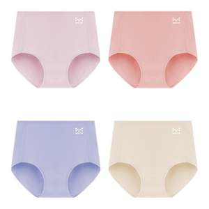 
Cat man without trace high waist underwear for women pure cotton belly-climbing cotton antibacterial crotch women new style girls shorts head