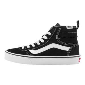 
Vans official Ashwood Hi Decon black retro street high top women's shoes