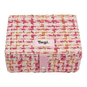 Tagi.portable mini double-layer mother-child storage box