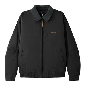 
Skechers 26 spring men's and women's lapel cotton loose woven pleated cotton jacket L126U001/0018