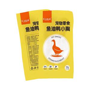 
Farmer Ranch Fish Oil Duck Breast Boiled Duck Meat Nutritional Snacks for Pet Cats and Dogs Meaty Cat Wet Food Pack