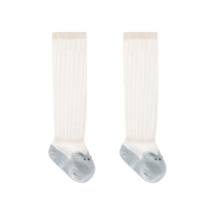 
Newborn baby long tube socks for summer thin mesh cotton socks for boys and girls babies in summer high tube over knee anti-mosquito socks