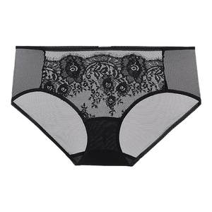 
Aimu Guangyu lace underwear women's red cotton bottom crotch sexy lace antibacterial mid-waist boxer briefs zodiac year
