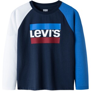 
Levis boys long-sleeved T-shirt autumn new children's pure cotton sportswear sweatshirt children's clothing tops girls