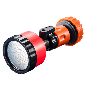 Agricultural sprinkle water pouring vegetable garden waterwater watering fustorized seedlings, seedling water gun 4/6 cents, 1 -inch mushroom nozzle head
