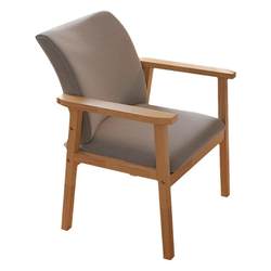 Restaurant home backrest stool log