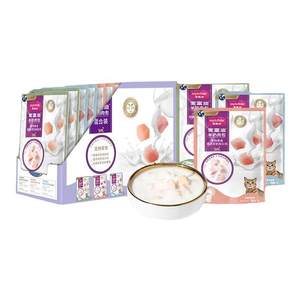 Macaddy Goat Milk Pork Bag Cat Snack Wet Fresh Flower Meat Cat Cat Cat into a cat kitten canned nutrition and hydration
