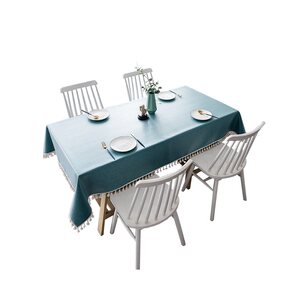 Nordic cotton cotton, hemp, waterproof and anti -cleaning cloth table cloth table cloth dining table coffee table coffin family Japanese -style Japanese -style tabletable simple