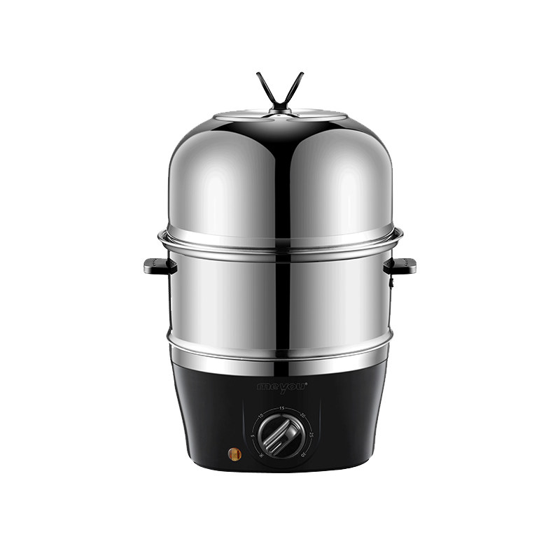 Bollitore Per Uova Deski 7 Uova In Acciaio Inox - Con Misurino E Segnale Acustico, 380W