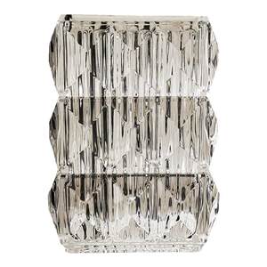 Advanced sense of light luxury vases, glass transparent flower arrangement water, water, hydroponic flower rose lily living room ins
