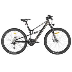 Permanent soft tail electric power helps mountain bikes