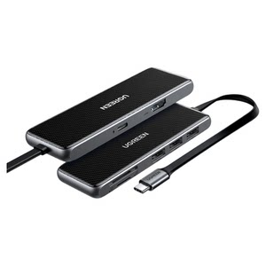 
Green Alliance Typec expansion dock USB extender conversion head network cable to interface hub splitter HDMI projection screen Thunderbolt 4 desktop docking station accessories suitable for laptops, tablets and mobile phones