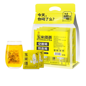 
Jiangcui corn silk tea health tea sugar-free pure grain tea small bag tea bag 120g/15 bags