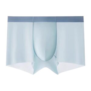 
Yalu Ice Silk Men's Underwear Summer Thin 2026 New Boxer Boys Antibacterial Breathable Large Size Boxer Shorts