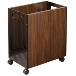 Yoga mat storage basket narrow slit fitness equipment rack