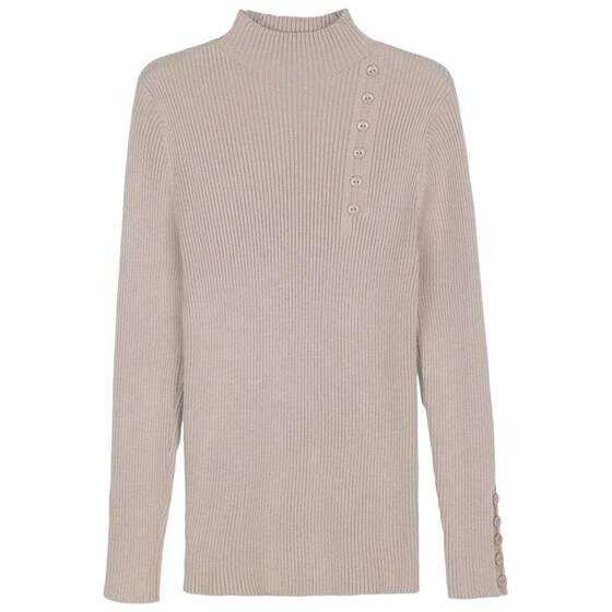 
Half turtleneck button slim and fashionable sweater top 2025 autumn and winter new women's inner bottoming shirt thick sweater