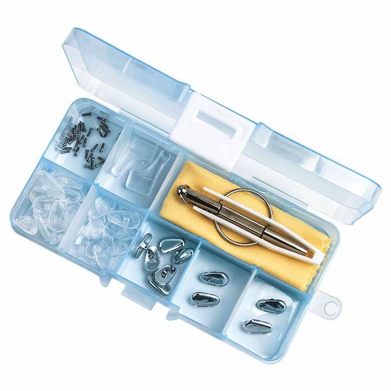 Japanese glasses screwdriver small cross nut nose pad parts repair tool set eye frame leg