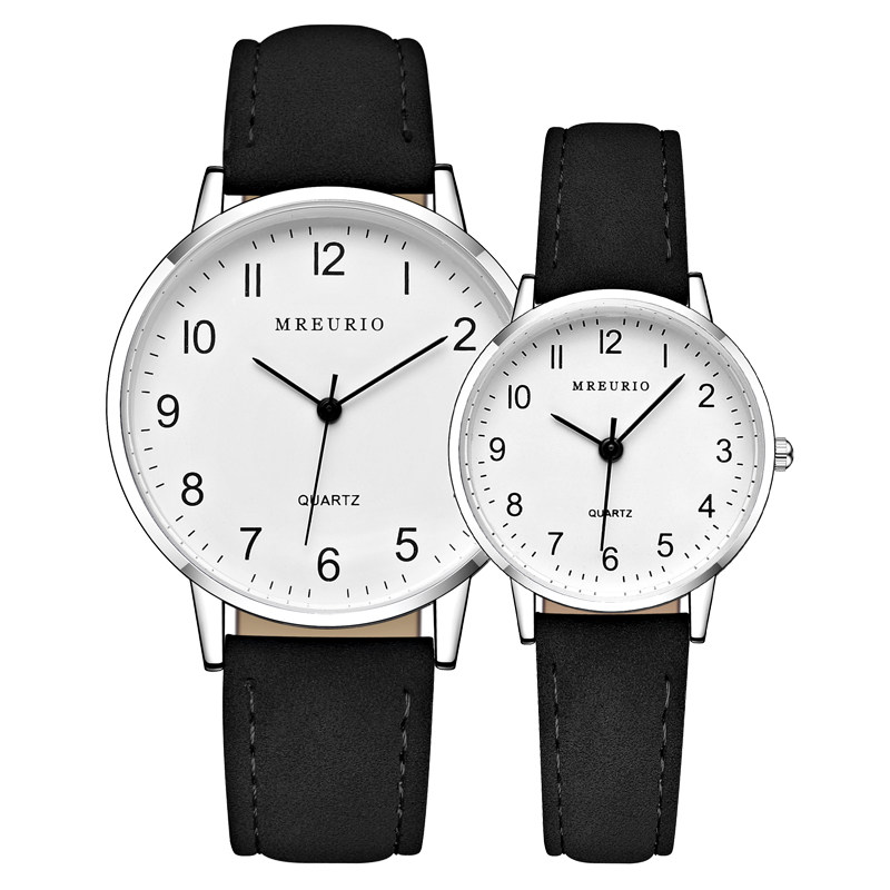 Mreurio M1080 Quartz Couple Watch College Style