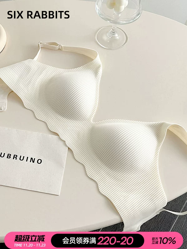 Rabbit, underwear, push up bra, comfortable wireless bra