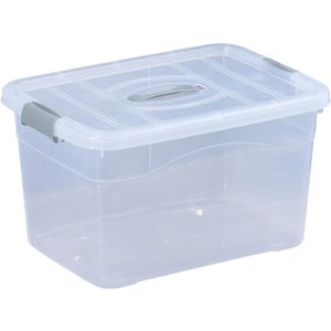 
Thickened transparent storage box Extra large size clothes toys sorting box with cover plastic storage box wardrobe storage box