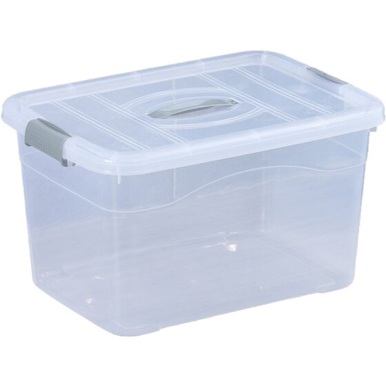 
Thickened transparent storage box Extra large size clothes toys sorting box with cover plastic storage box wardrobe storage box