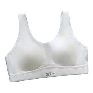 
Anfiya girls bra for junior high school students with buckle fixed one-cup adolescent girls student underwear back buckle