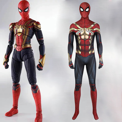taobao agent Man Tian Spider -Man 3 Heroes No Back to Peter Parker the same COS clothes tight body coat COSPLAYJ21028GA