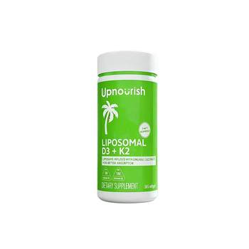 Upnourish Vitamin D3K2 Softgels Large Bottle