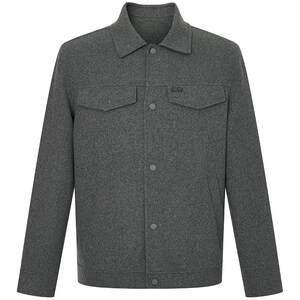 
[Sheep Wool] Hazzys Haggis Men's Autumn and Winter Short Jacket Woolen Coat Old Money Style Coat