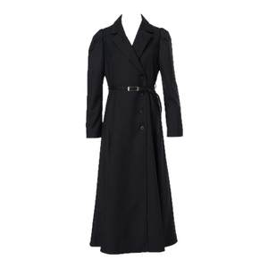 
Apuweiser-riche2025 new product, high waistline belt lapel windbreaker wind dress 25168790