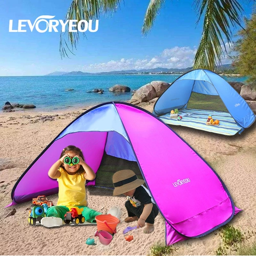 Автоматическая пляжная портативная палатка для игры с песком, игровой домик