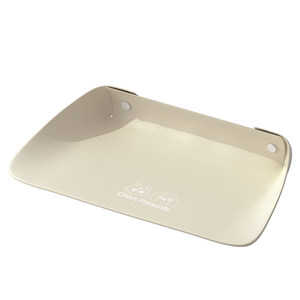 
Pet place mat cat bowl pad leather semi-enclosed thickened anti-slip waterproof and oil-proof puppy meal mat
