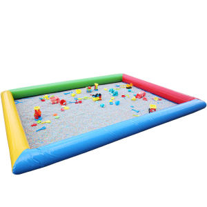 
Square stall sand pool outdoor outdoor inflatable kindergarten park play sand cassia children's toy sand project