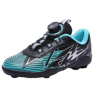 
Double-star rotating button football shoes for primary and secondary school boys breaking nails and long nails anti-slip shock absorption professional competition training shoes