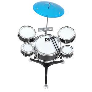 Qiaowa shelf drums Children toys beginners knocking drum instruments 2 -year -old boy Jazz Drum Family Dedicated 3
