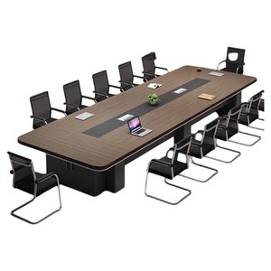 
Office furniture conference room conference table long table simple modern large reception table negotiation training strip table plate table