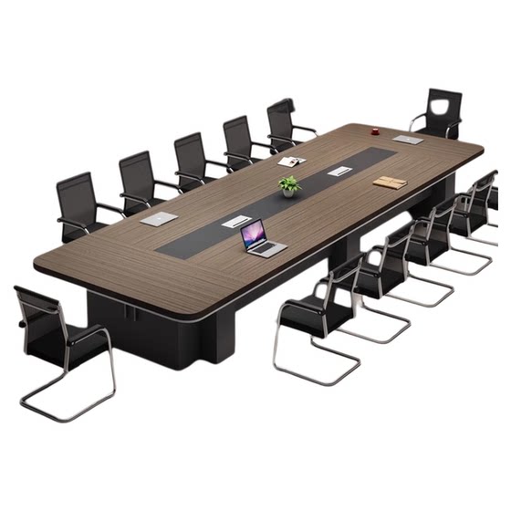 
Office furniture conference room conference table long table simple modern large reception table negotiation training strip table plate table