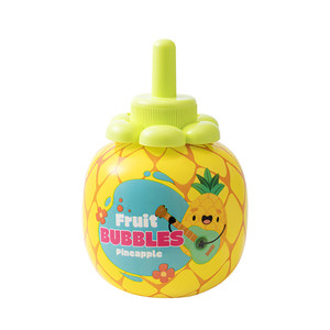 Children's non-spill bubble cup for boys and girls, hand-held bubble wand, outdoor toy, bubble-blowing water concentrate supplement, non-toxic