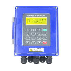 
Lantewan wall-mounted ultrasonic flowmeter external clamp type liquid clean water sewage oil split plug-in heat meter
