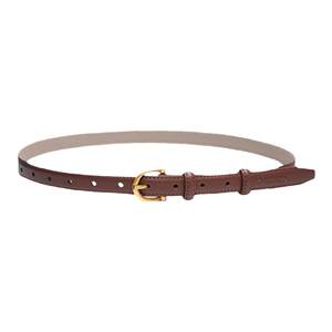 
Woodpecker Belt Women's 2026 New Genuine Leather Trim Dress Thin Belt Cowhide High-Quality Paired with Jeans
