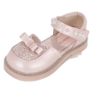 
Wuma Girls Shoes Children's Princess Shoes 2026 New Summer Little Girls Soft Bottom Baotou Mary Jane Fashion Sandals