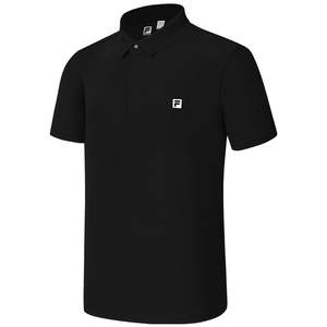 
FILA official men's knitted short-sleeved POLO shirt 2025 autumn new fitness sports cool top